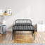 Black Portable Folding Guest Bed