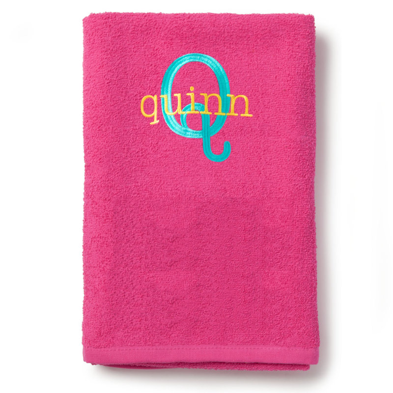 Drap de bain 100% coton Tood Personalized, Oui
