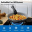 8 - Piece Non-Stick Aluminum Cookware Set