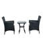 2 - Person Patio Dining Set with Square Table , Cushions Included-1179518342