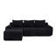 3 Seater Corduroy Sofa-1225257370