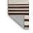 Machine Washable Horizontal Stripes Gray Area Rug-320822018