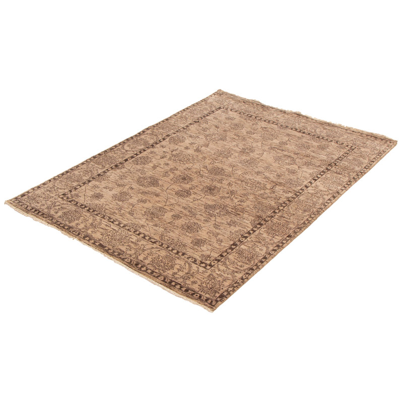 Tapis taupe à transition de couleur 5 pi 5 po x 7 pi 5 po