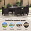 Garden Table Poly Rattan-805869275-805869272