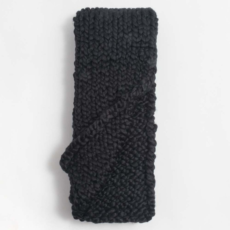 Hannelle Throw Blanket, Asphalt