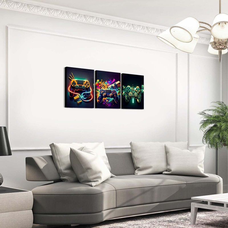 3 Piece Wrapped Canvas Print