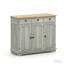 Armoire d'appoint polyvalente pour hall d'entrée avec tablettes réglables et grands tiroirs pour l'organisation de la maison-403865997