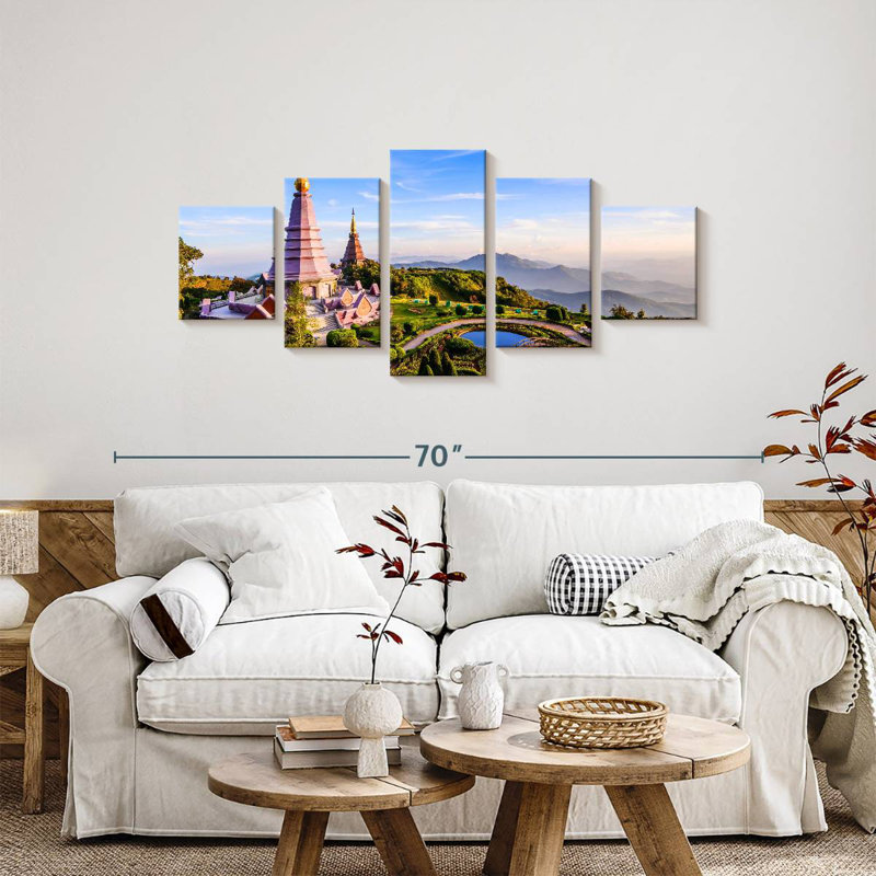Doi Inthanon Morning View, 24" H x 55" W