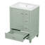 Meuble-lavabo de 24 po avec lavabo et base de meuble-lavabo seulement-1645003225