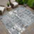 Machine Washable Indoor/Outdoor Molewski ACN2349 Abstract Rug-1816830959