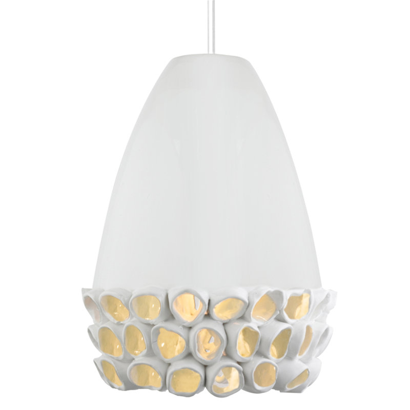 Luminaire suspendu 1 lumière Nove Ceramica