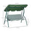Rio 3 Person Porch Swing with Canopy-1947002755