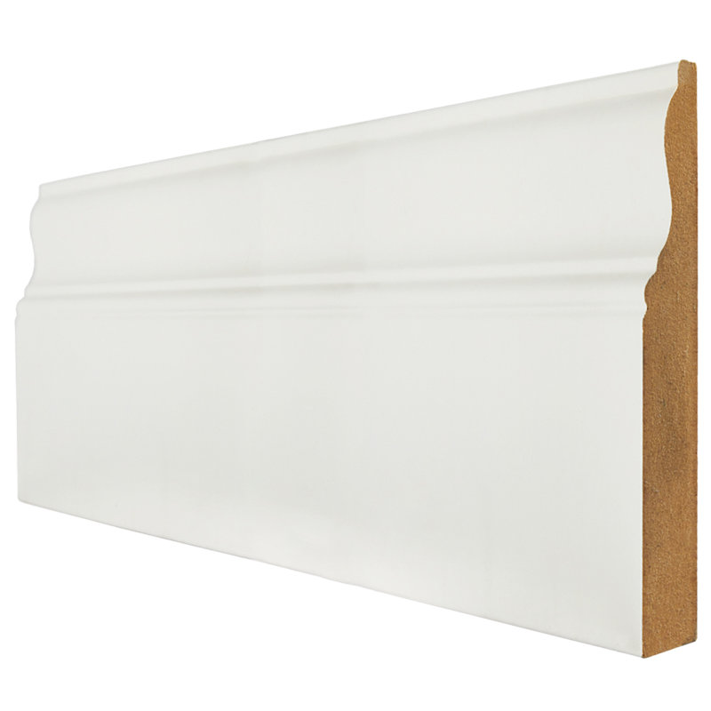 Internal Door Accessory, 300cm x 14.6cm x 1.8cm , White