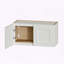 Petite armoire murale en bois massif avec charnières à fermeture douce, l 30 po x P 12 po x H 18 po-1397533356