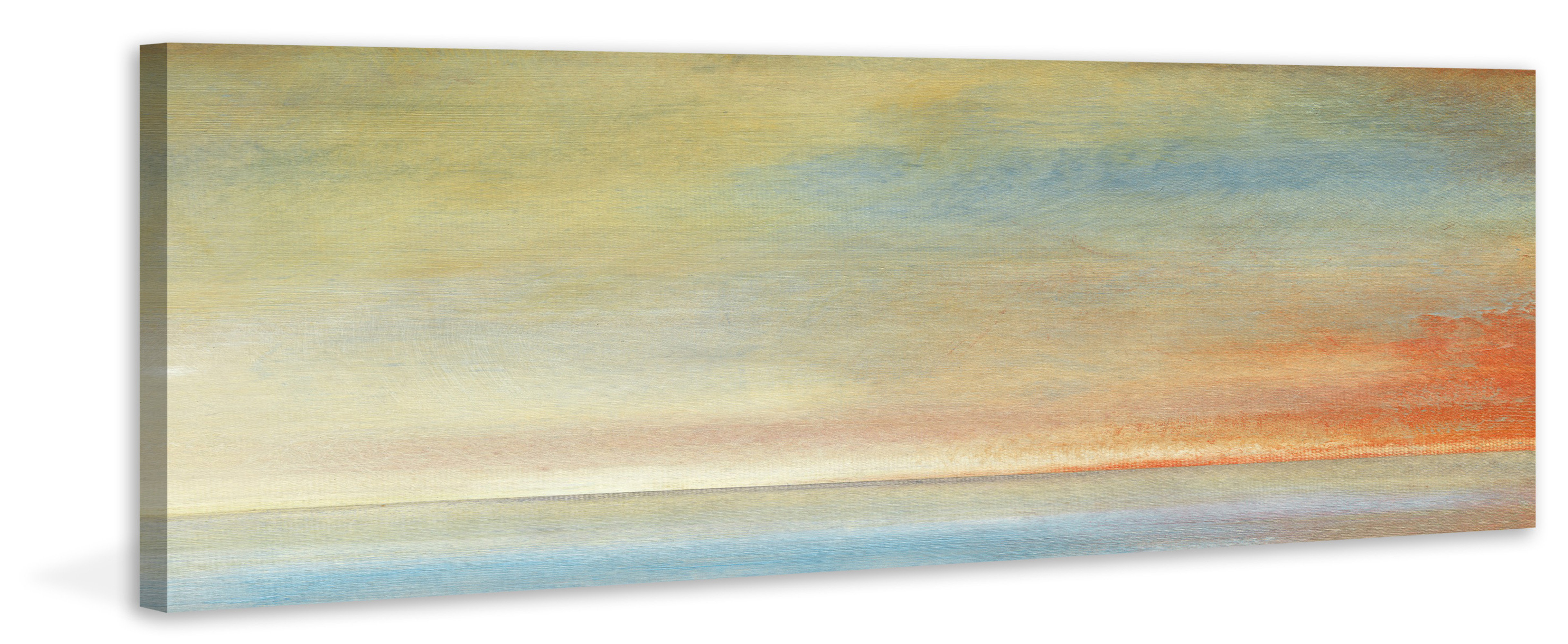Highland Dunes 'Tranquil IV' - Wrapped Canvas Painting Print & Reviews ...