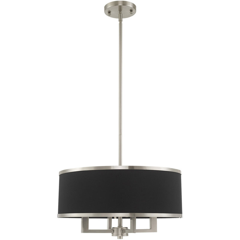 4 - Light Drum Chandelier