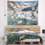 Paysage, grotte dans une tapisserie rocheuse-28491906