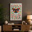 Butterfly Among Blooms Boho - Print-136804013-136804014