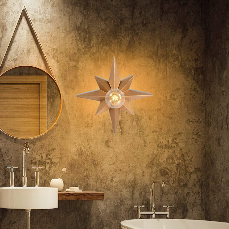 Semi Flush Mount, Gold