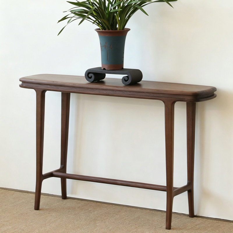 Console de style chinois rétro, simple et élégante, H 29,5 po x l 47,2 po x P 13,8 po