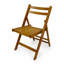 Ensemble de 4 chaises pliantes en bois massif Inbox Zero Lastra