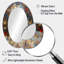 Miroir mural en forme de papillon doré-2004781854