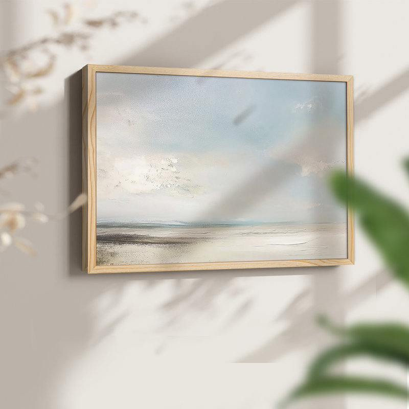 Nautical Series-CLVII - Reproduction encadrée - Restickable, H 8 po x l 10 po, Naturel