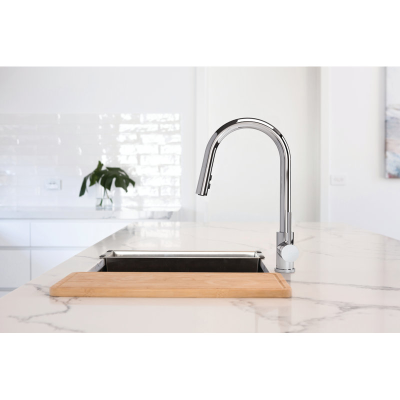 Joli Pull-Down Kitchen Faucet, Chrome