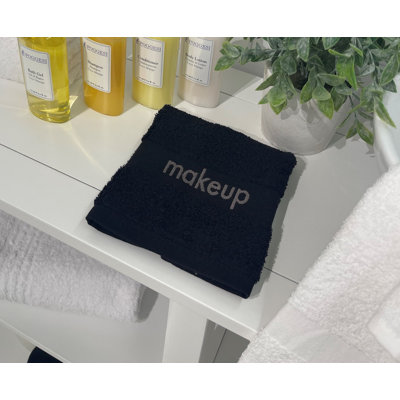 Martex Spa Makeup Black Wash Cloth