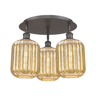 Plafonnier encastré 3 lumières Ballston - Draves
