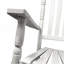 Chaise berçante balcon pour adulte - blanc-1094150181