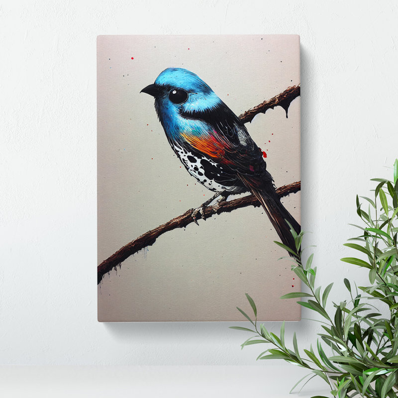 Solo Bird - Wrapped Canvas, 76cm H x 50cm W x 3cm D