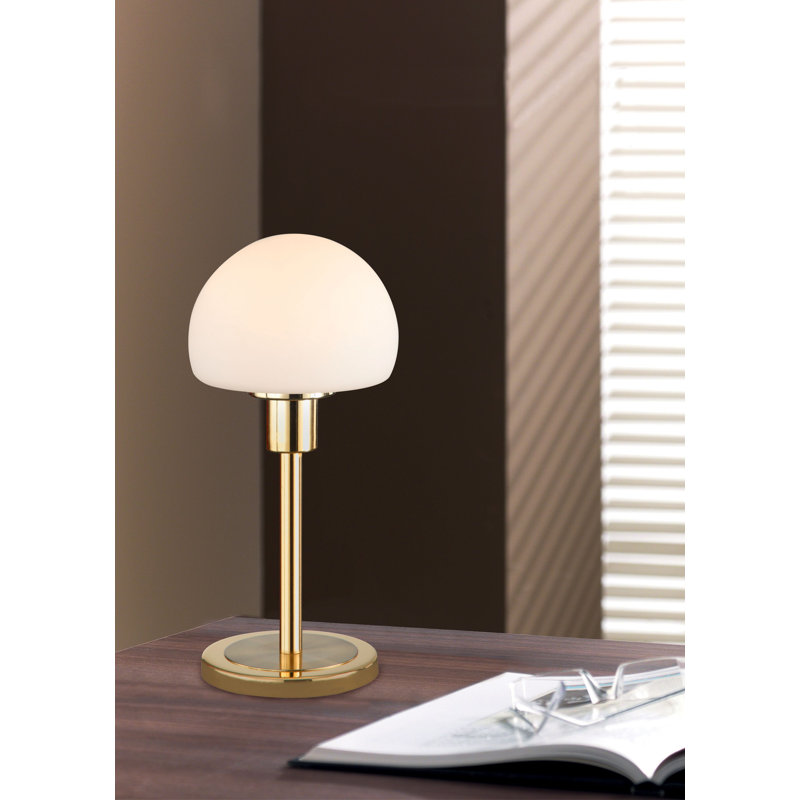 Laurence Metal Table Lamp, Satin Brass