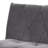 Karmac Grey and Chrome Tufted Adjustable Sofa