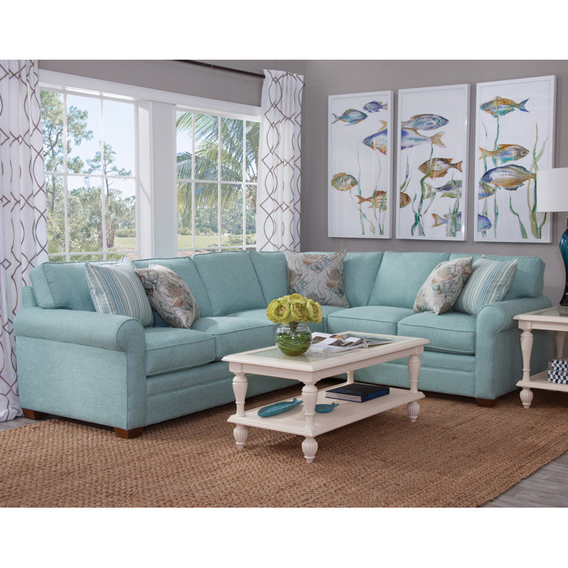 Bedford 2 - Piece Sectional, Elite Ivory; 0321-91, Frost White, Right Hand Facing