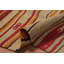 Tapis rayé multicolore vibrant 5 x 8