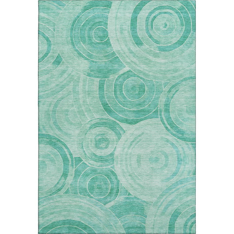 Premium Machine Washable Lubbers AMF1750 Geometric Rug