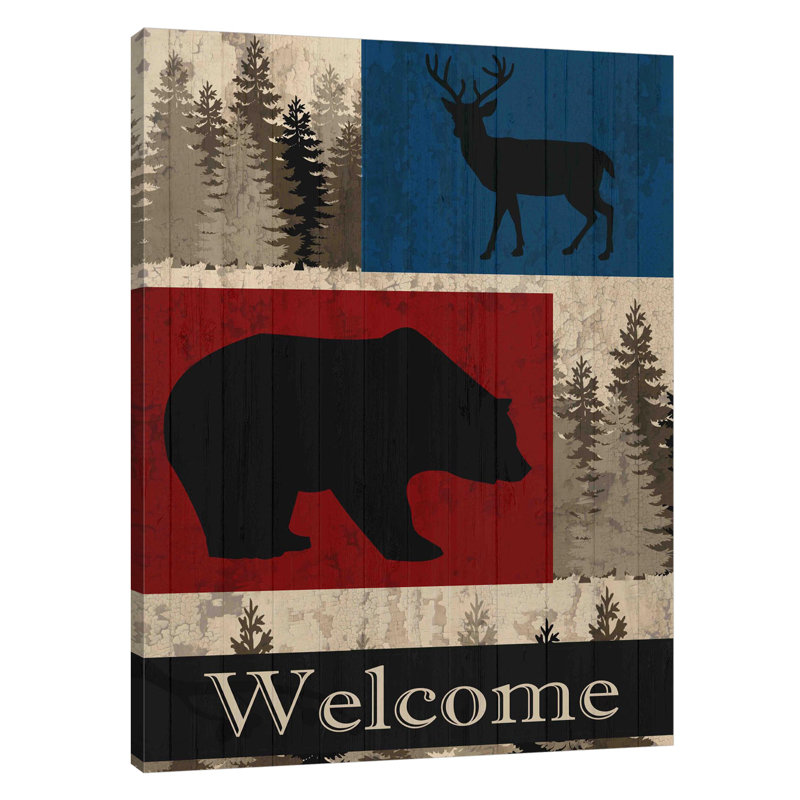 Cabin Fever 1 Piece Wrapped Canvas Wall Art, 81cm H x 61cm W x 4cm D