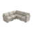 Polyester taupe brume est en rupture de stock