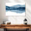 Aquarelle Avery, paysage bleu marine II-107686007