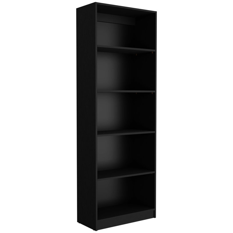 3 Piece Living Room With Black Bookcases - Functional And Modern Storage 3 Bookcase In Versatile Doors For Privacy Organization
