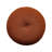 Fully Assembled Round Linen Blend Ottoman with Tassel Fringe-932160242
