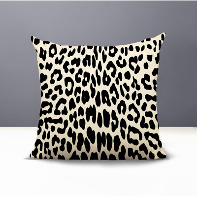 Aco Animal Print Reversible Indoor/Outdoor Square Pillow