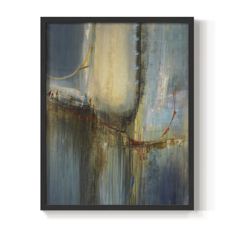 Moon Shadows, reproduction encadrée - bois massif, Noir, H 14 po x l 11 po