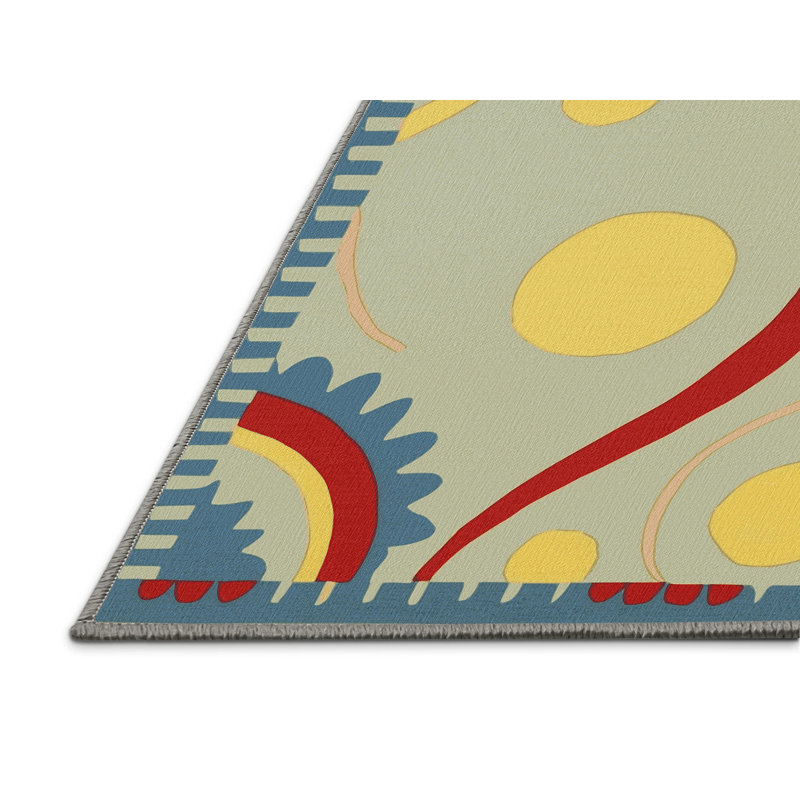 Retro Twist Rug, Round 6'