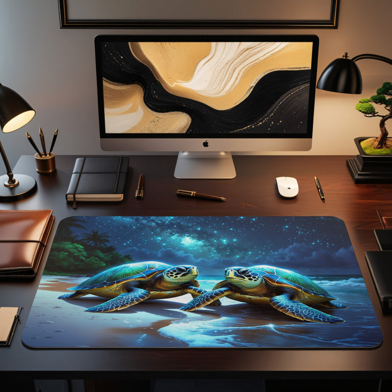 Polyester Desk Pad, 23.6x13.8