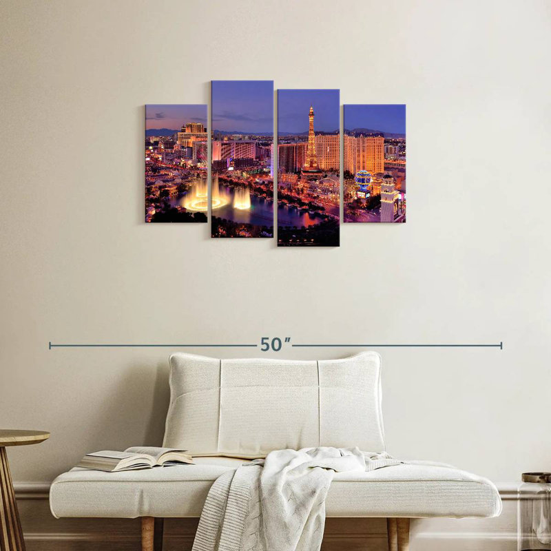Sirci Las Vegas Night Glow, H 22 po x l 36 po