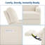 Fauteuil oscillant inclinable surdimensionné de 32,6 po de largeur avec poche de rangement-53457662