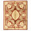 Hand Knotted Wool Area Rug in Wine