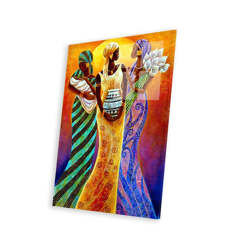 Sœurs du soleil par Keith Mallett - impression sans cadre, H 24 po x l 16 po x P 0,25 po